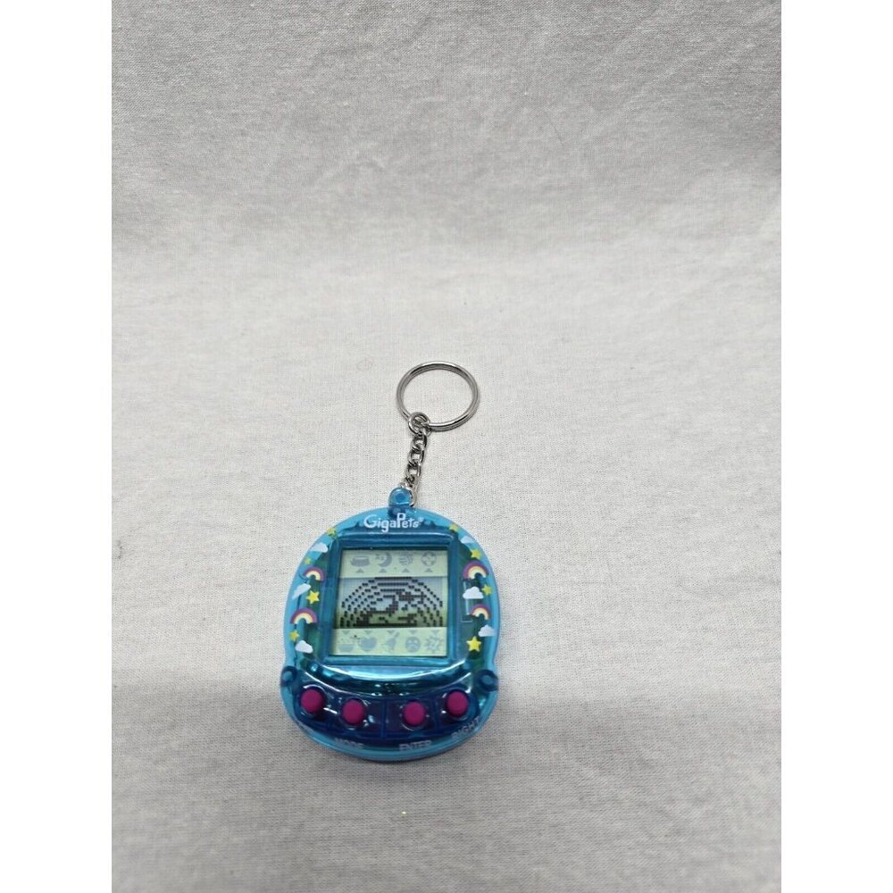 Giga Pets Unicorn Virtual Animal Pet Blue 2018. Tested. Working